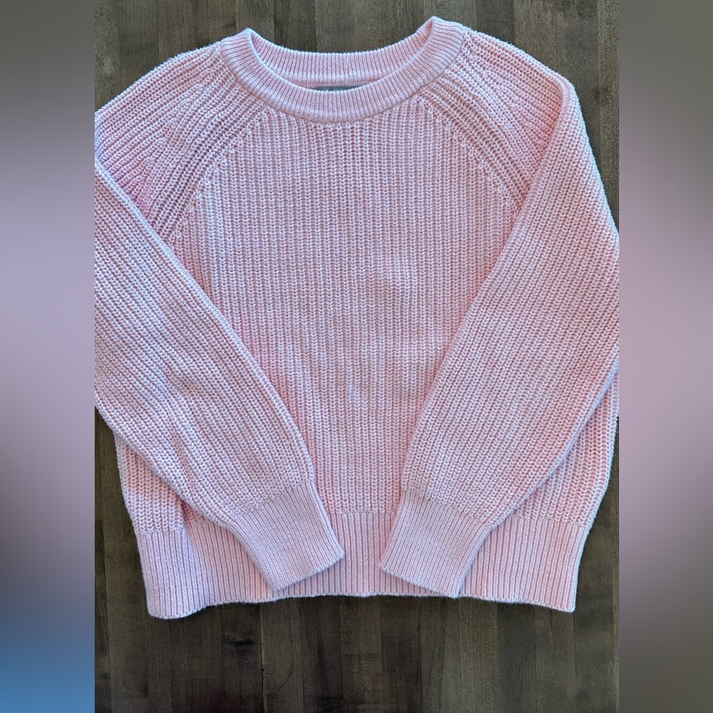 J. Crew Cotton Fisherman Crewneck Sweater